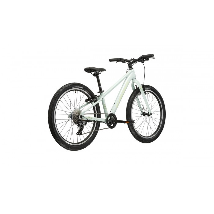 Kross Lea JR 1.0 D 24 серый/зеленый