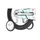 Kross Mini 3.0 D 16 бело/бирюзовый