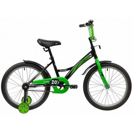 Novatrack Strike 20" Черный/зелёный