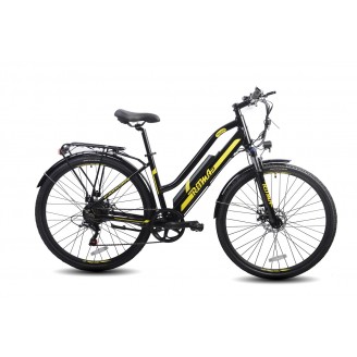 Электровелосипед Ritma FJORD309 черный/желтый