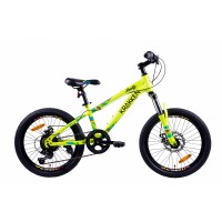 Велосипед Krakken Skully 20" Желтый