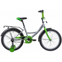 Детский велосипед Novatrack Vector 20" Cеребристый