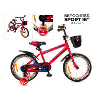 Детский велосипед Favorit Sport 16 красный