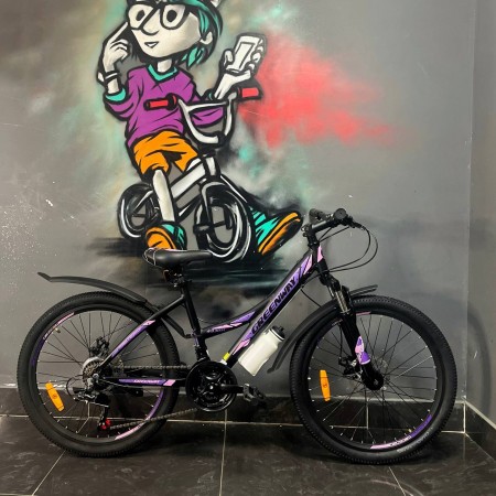 Greenway 4930M 24 черный-фиолетовый