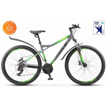 STELS Navigator-710 MD 27.5" V020 Серо/зеленый