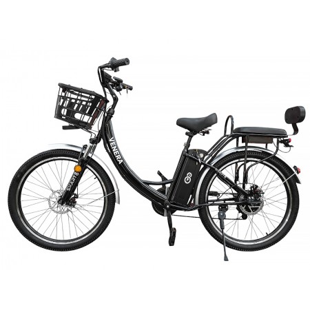 Электровелосипед Smart8 Venera черный