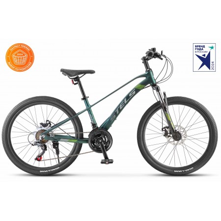 Stels Turbo 470 24MD Матовый темно-зеленый