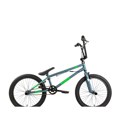 Stark'25 Madness BMX 2 темно-серый матовый/зеленый неон/черный