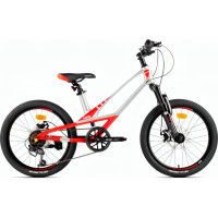 Детский велосипед Montasen MB12B 22 серый-красный