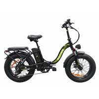 Электровелосипед MOTIKO MF1 Черно-зеленый