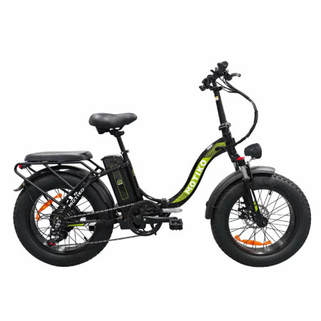 Электровелосипед MOTIKO MF1 Черно-зеленый