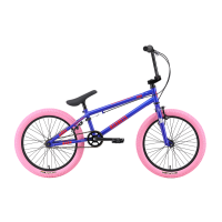 Велосипед STARK Madness BMX 1 2025 ярко-синий/красный/светло-розовый