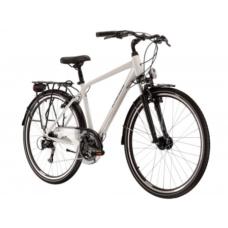 Велосипед KROSS Trans 4.0 M 28 L per_whi g KRTR4Z28X21M002543