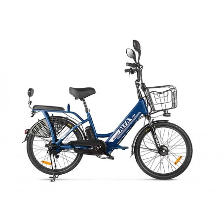 Электровелосипед Gelbert Alfa 1 ST синий