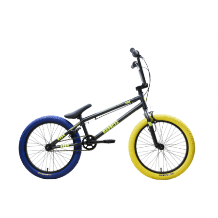 Stark Madness BMX 1 графит матовый/желтый/синий