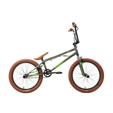 Stark Madness BMX 2 графит/зеленый неон/песочный