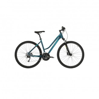 Kross Evado 5.0 D 28" бирюзовый/зеленый мерцающий