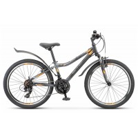 Stels Turbo 410 V Черный/Серый-Оранжевый