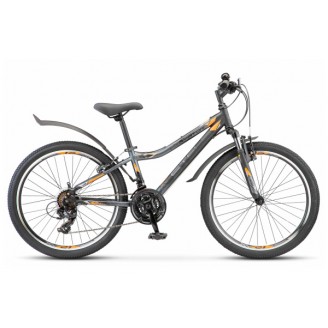 Stels Turbo 410 V Черный/Серый-Оранжевый