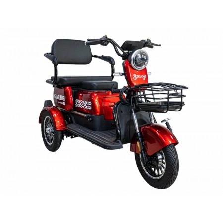 Электротрицикл Smart8 Bulbash S Красный