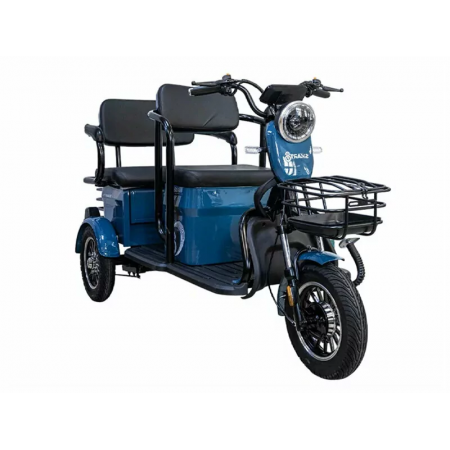 Электротрицикл Smart8 Bulbash Pro S Синий