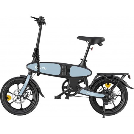 Электровелосипед Dyu C2 250W 16" голубой