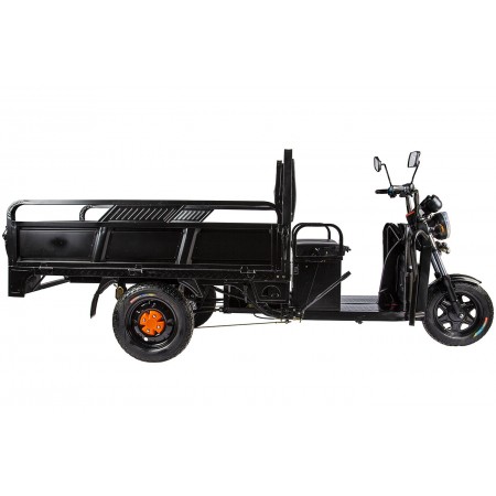 Грузовой электрический трицикл RuTrike D4 1800 60V 1200W Черный