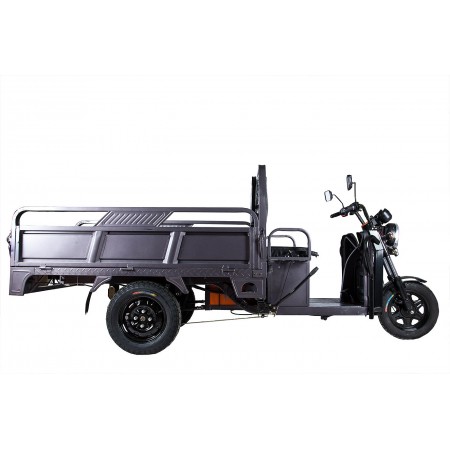 Грузовой электрический трицикл RuTrike D4 1800 60V 1200W Серый