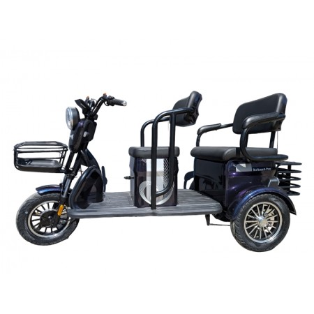 Электротрицикл Smart8 Bulbash Pro S Черный