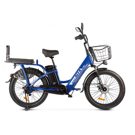 Электровелосипед Gelbert Alfa 3 Pro синий