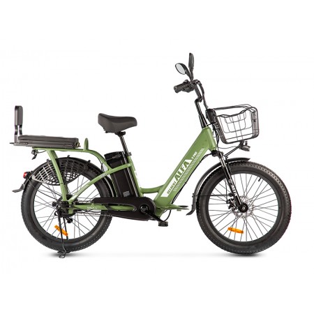 Электровелосипед Gelbert Alfa 3 Pro зеленый