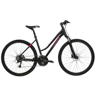 Kross Evado 4.0 D 28" Черный/розовый