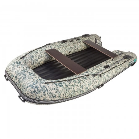 Надувная лодка GLADIATOR E420S цифровой камуфляж
