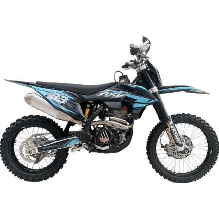 Мотоцикл BSE T8 Neon Blue