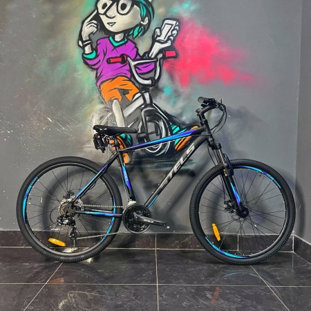 STELS Navigator 700 MD 27.5" черно-голубой