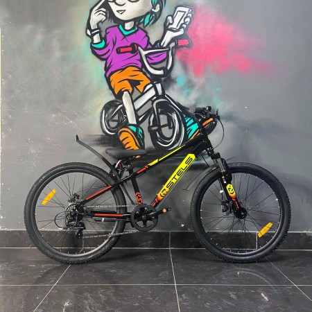 Stels Navigator 400 MD 24" Черный/Желтый