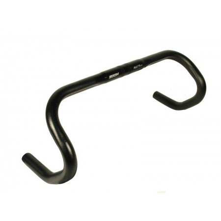 Руль DR-AL-48B шоссе (420 мм, алюминиевый, чёрный)