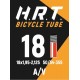 Камера велосипедная H.R.T. 18x1.95-2.125" (50/54-355) AV 00-010020