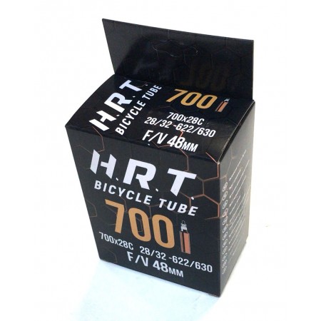 Камера велосипедная H.R.T. 700Cx28/32C (28/32х622/630) FV 48 мм 00-010047