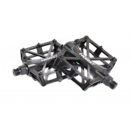 Педали велосипедные HORST H32 с шипами резьба 1/2" 00-170831 (чёрный)