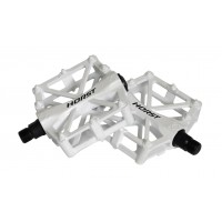 Педали велосипедные HORST H32 с шипами 00-170833 (белый)