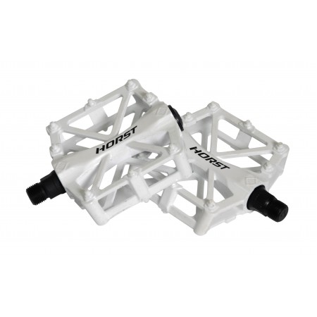 Педали велосипедные HORST H32 с шипами 00-170833 (белый)