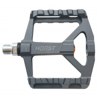 Педали велосипедные HORST H75 широкие 00-170870 (темно-серые)