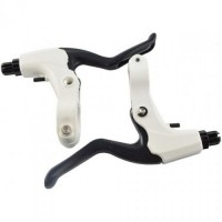 Тормозные ручки Horst 00-171612 V-брейк/кантилеверы (бело-чёрные)