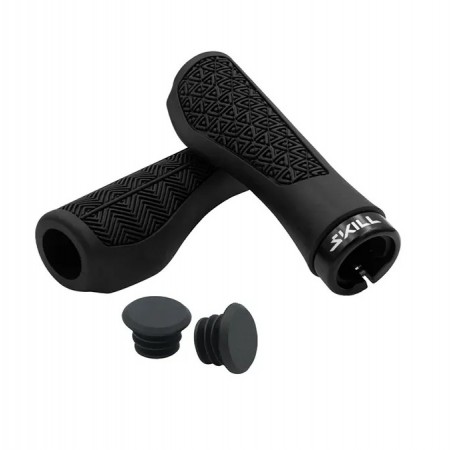 Грипсы SKILL ERGO TOUR 135мм (чёрный)