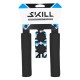Грипсы SKILL SILICO NBR 125мм (чёрный)
