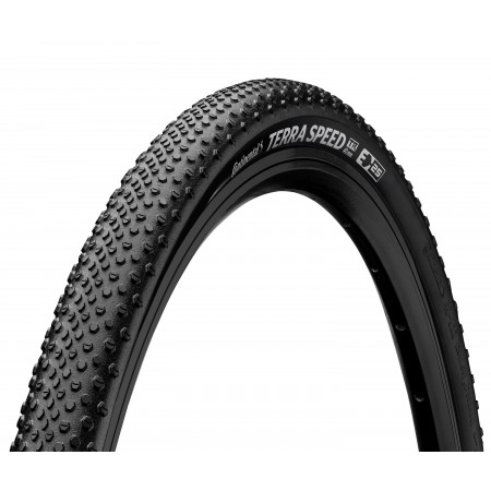 Велосипедная покрышка Continental 700x35C (35-622) Terra Speed ProTection, Cross/Gravel (складная, чёрный)