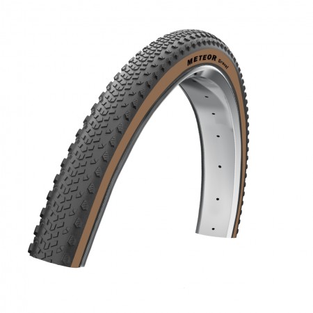 Покрышка OBOR METEOR GRAVEL 28"/700x40C (42-622) (коричневая боковина (Tanwall))