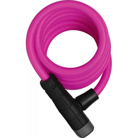 Тросовый велозамок на ключ ABUS Primo 5510K/180 см SCMU с кронштейном 05-0015856 (розовый)