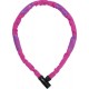 Цепной велозамок на ключ ABUS Steel-O-Chain 4804K/75 см 05-0072487 (розовый)